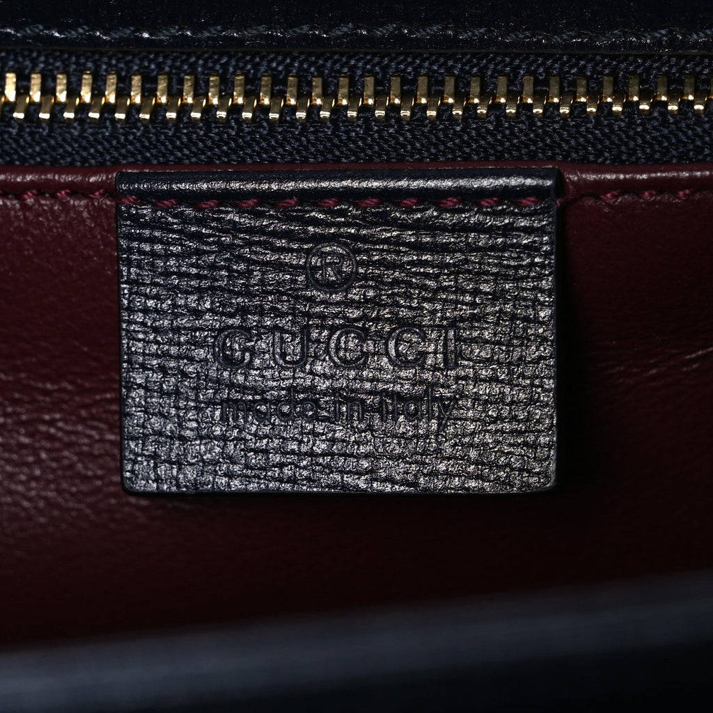 Velvet Azalea Calfskin Baiadera Stripe Horsebit 1955 Shoulder Bag Multicolor