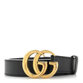 Calfskin Double G 30mm Belt 85 34 Black