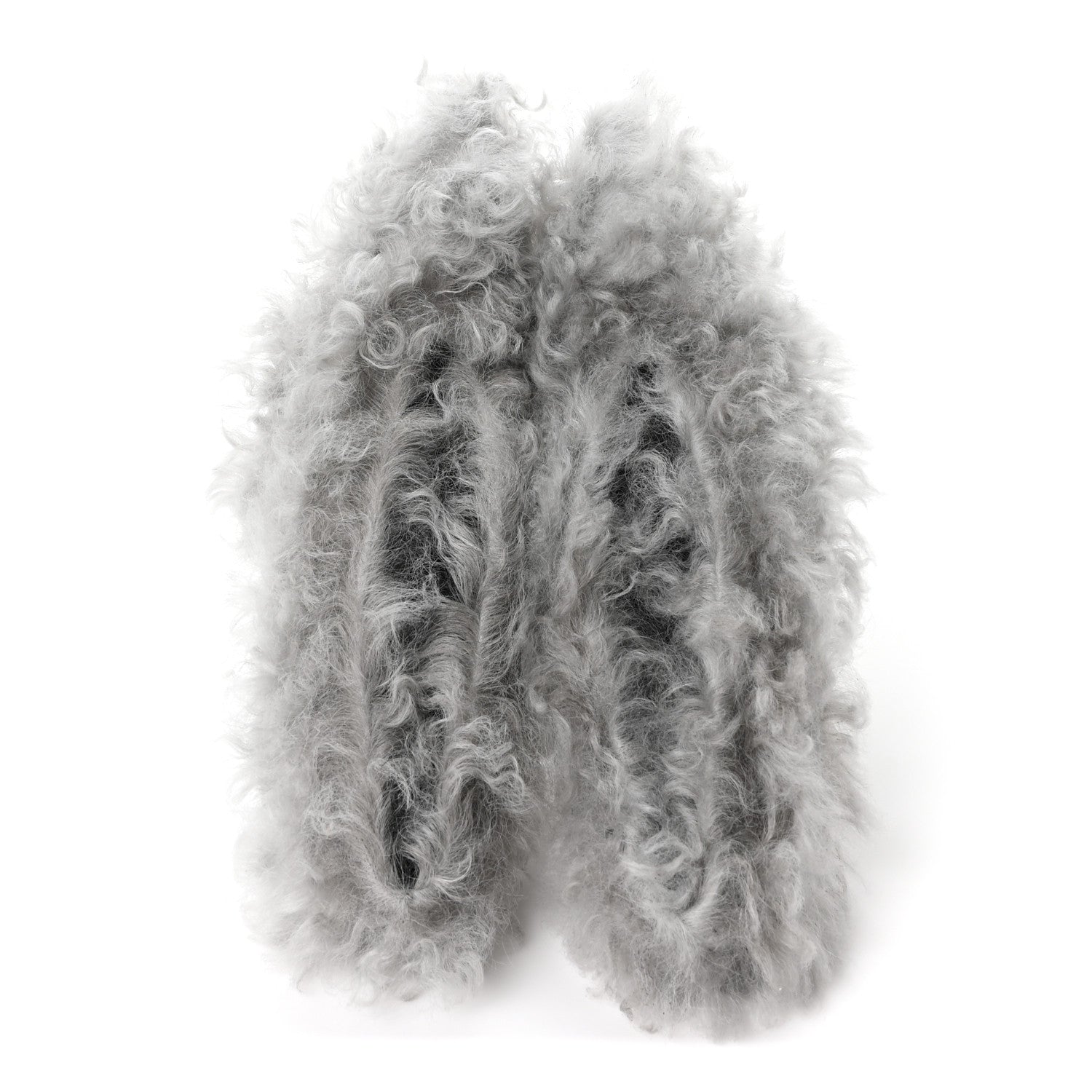 Shearling Musa Pumps 38 Alpy Gray
