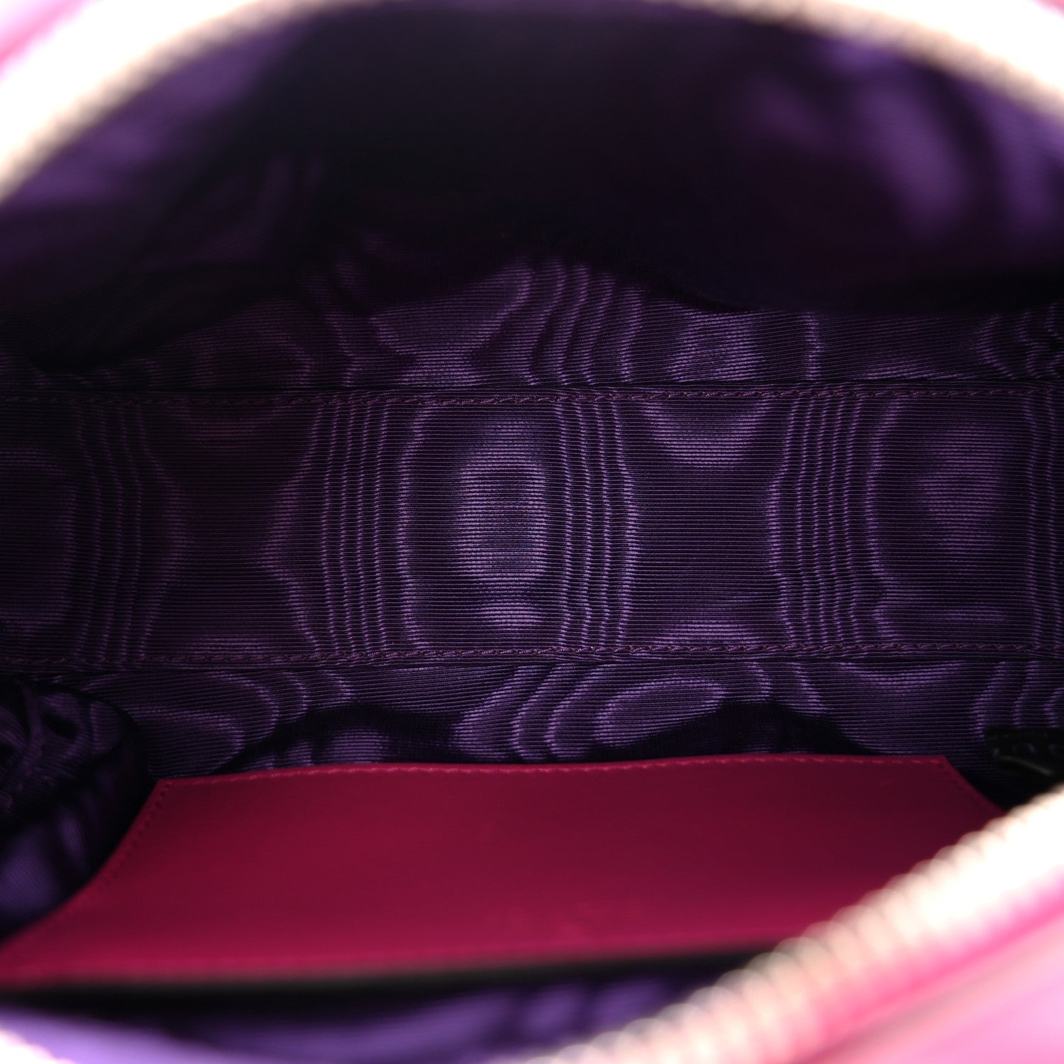 Nylon Calfskin Enamel GG Matelasse Mini Bowler Bag Lovely