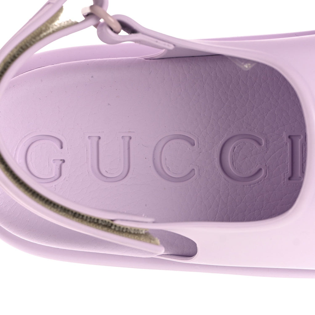 Soft Rubber Horsebit Touch Womens Strapped Sandals 36 Talc Pink