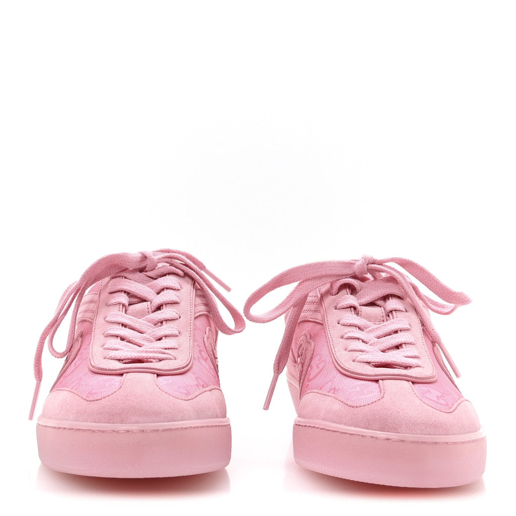 Suede Sweet GG Monogram Womens G75 Sneakers 39 Butterfly Pink