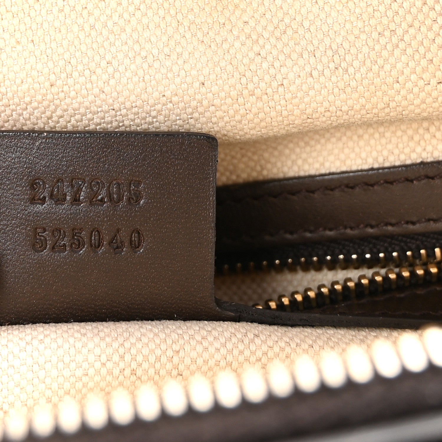 Monogram Selleria Calfskin Vintage Web Medium Boston Beige Ebony Cocoa