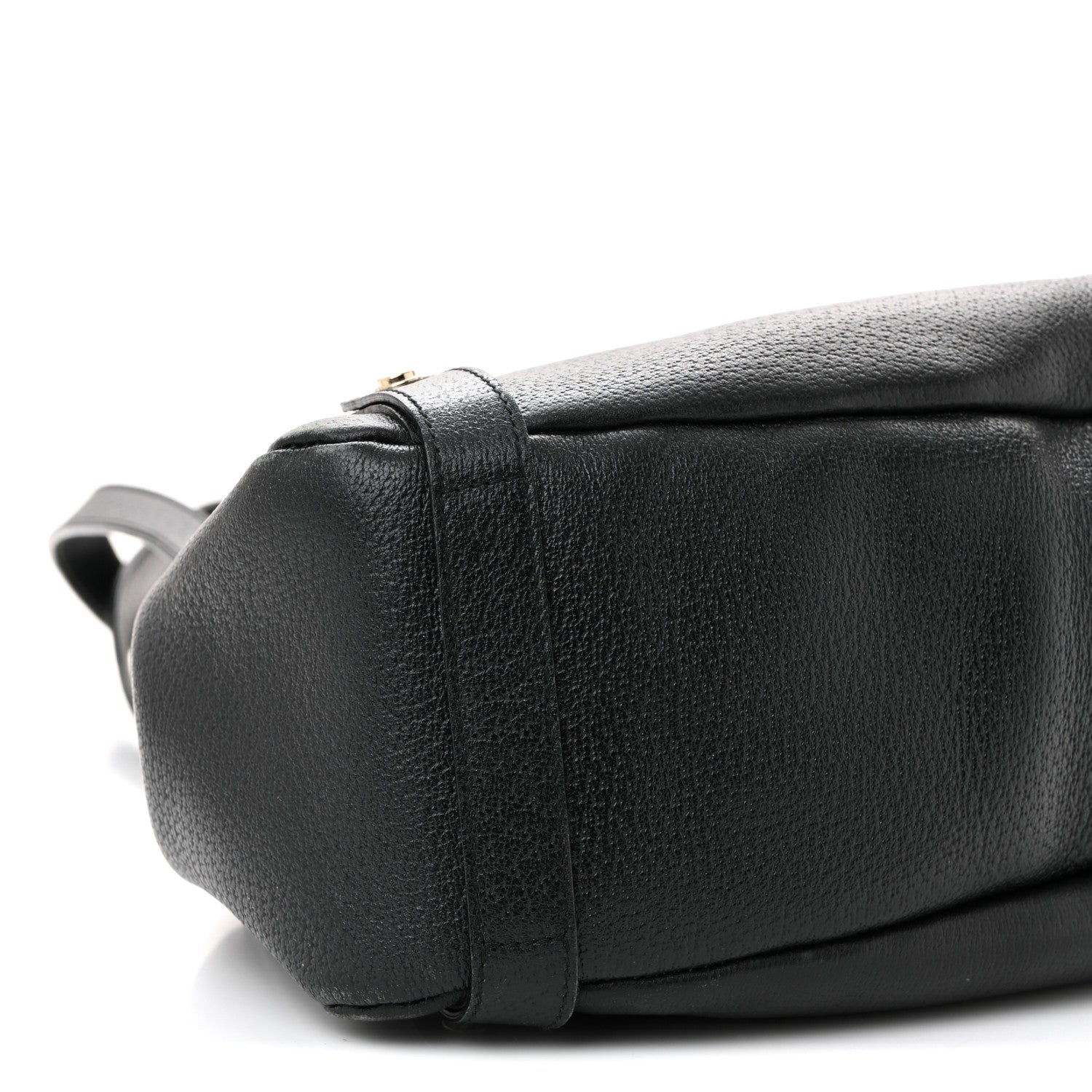 Calfskin Medium Abbey Shoulder Bag Black