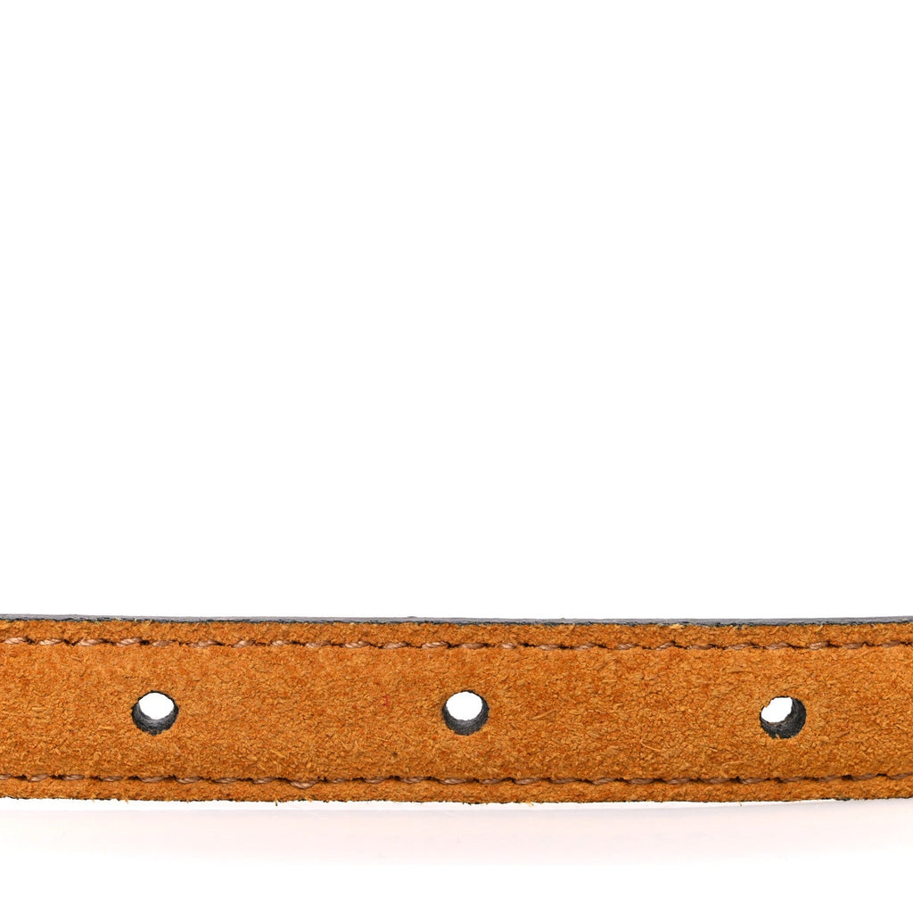 Suede Torchon Double G 15mm Belt  75 30 Vintage Sun Oil