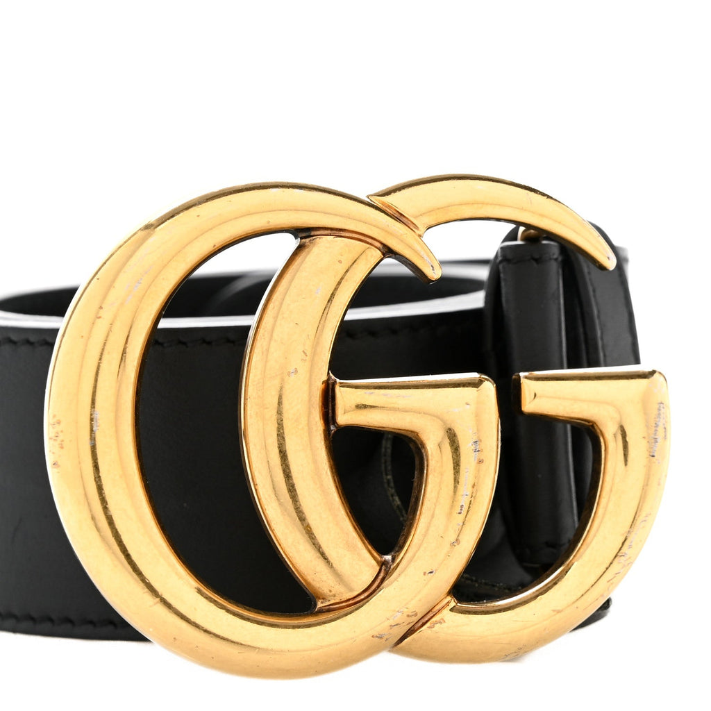 Calfskin Double G 40mm Belt 75 30 Black