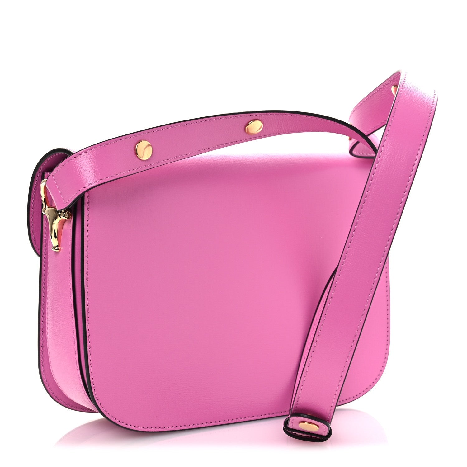 Azalea Calfskin Horsebit 1955 Shoulder Bag Libre Pink