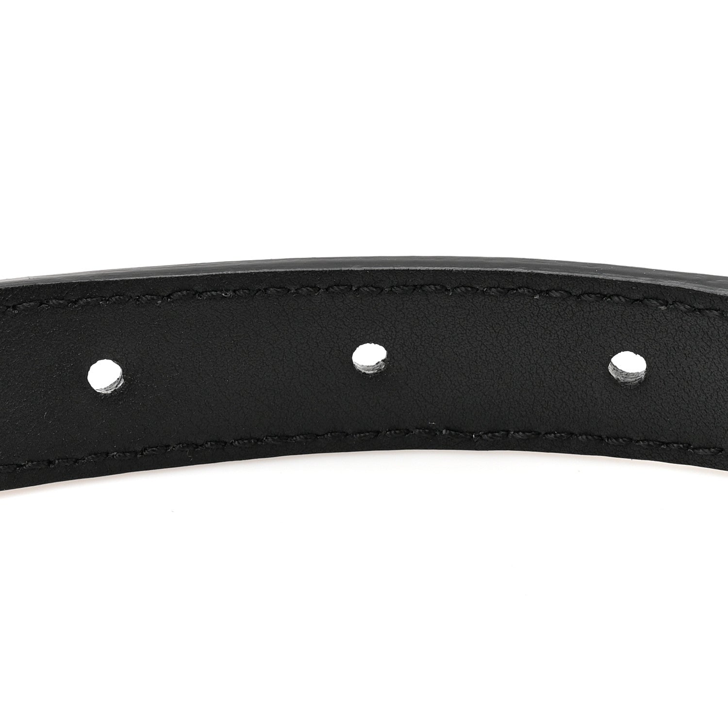 GG Supreme Monogram Matte Plutone Calfskin Double G 20mm Belt 75 30 Beige Ebony New Acero