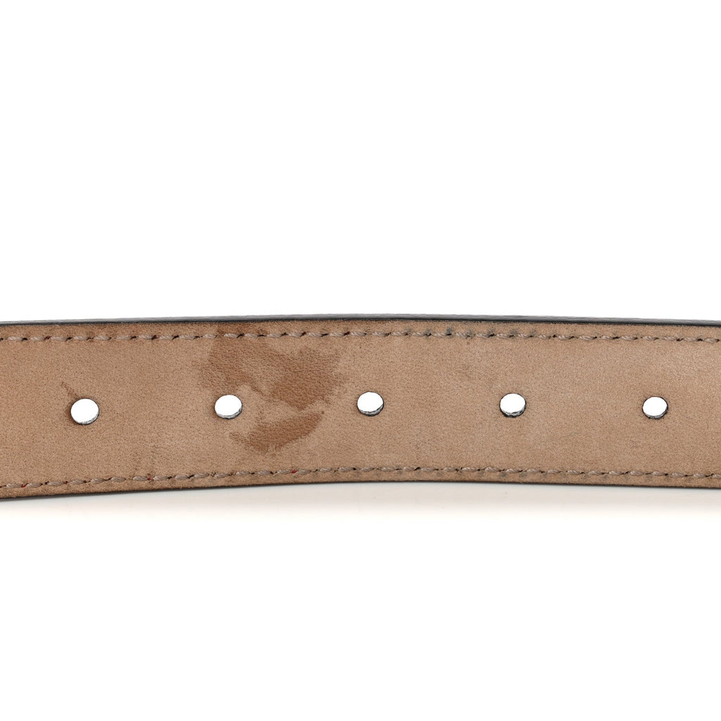 Calfskin Kids Double G 20mm Belt M Red
