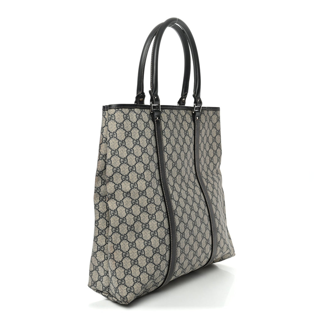 GG Plus Monogram Joy Vertical Tote Navy