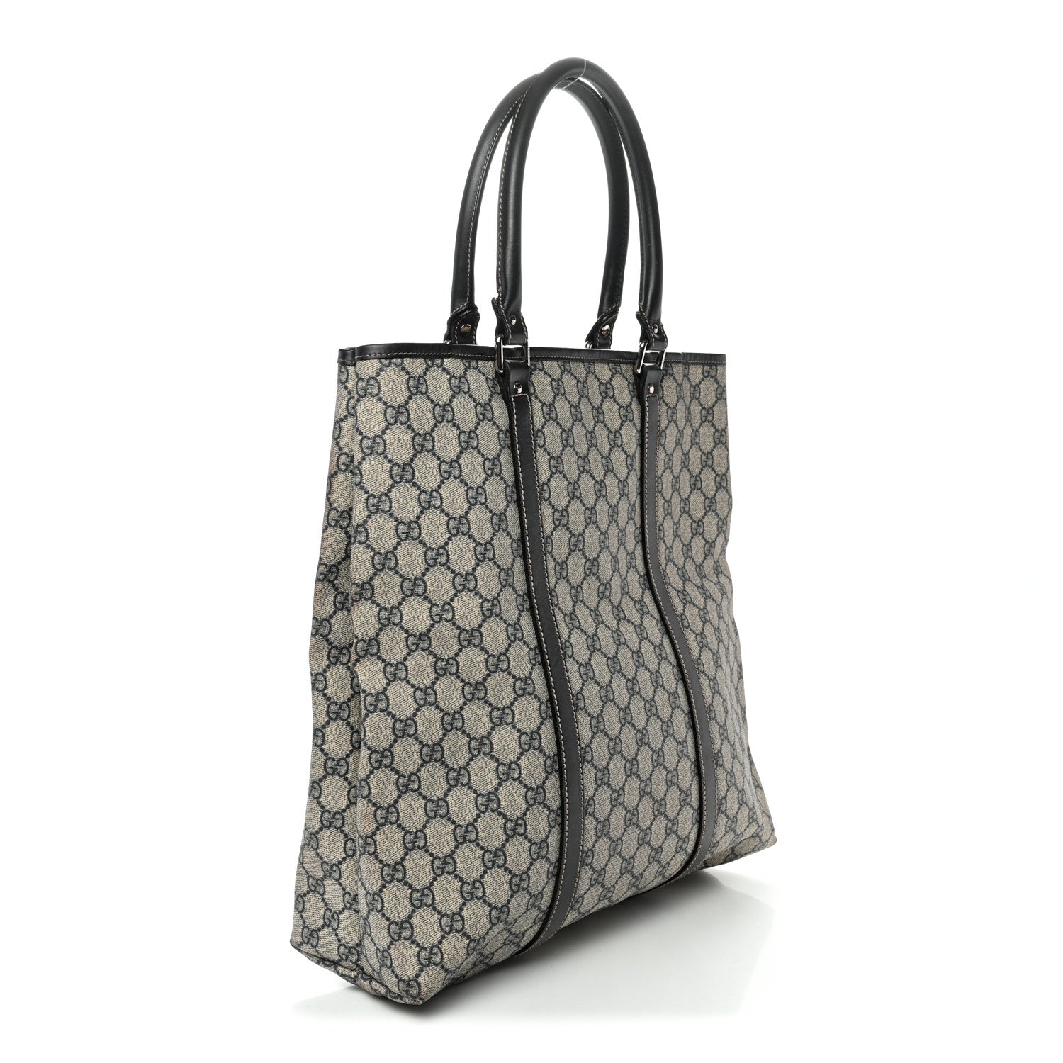 GG Plus Monogram Joy Vertical Tote Navy