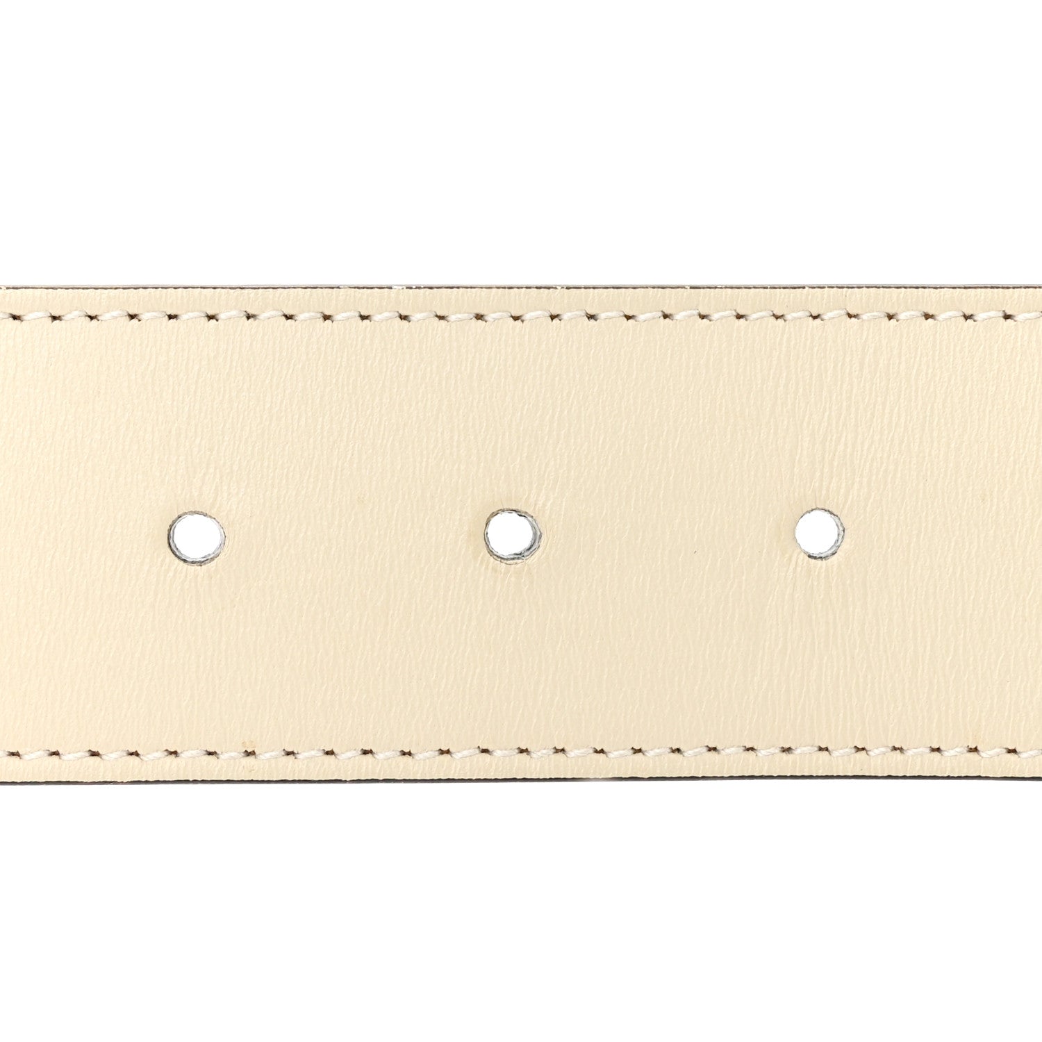 Calfskin Double G 40mm Belt 80 32 Mystic White