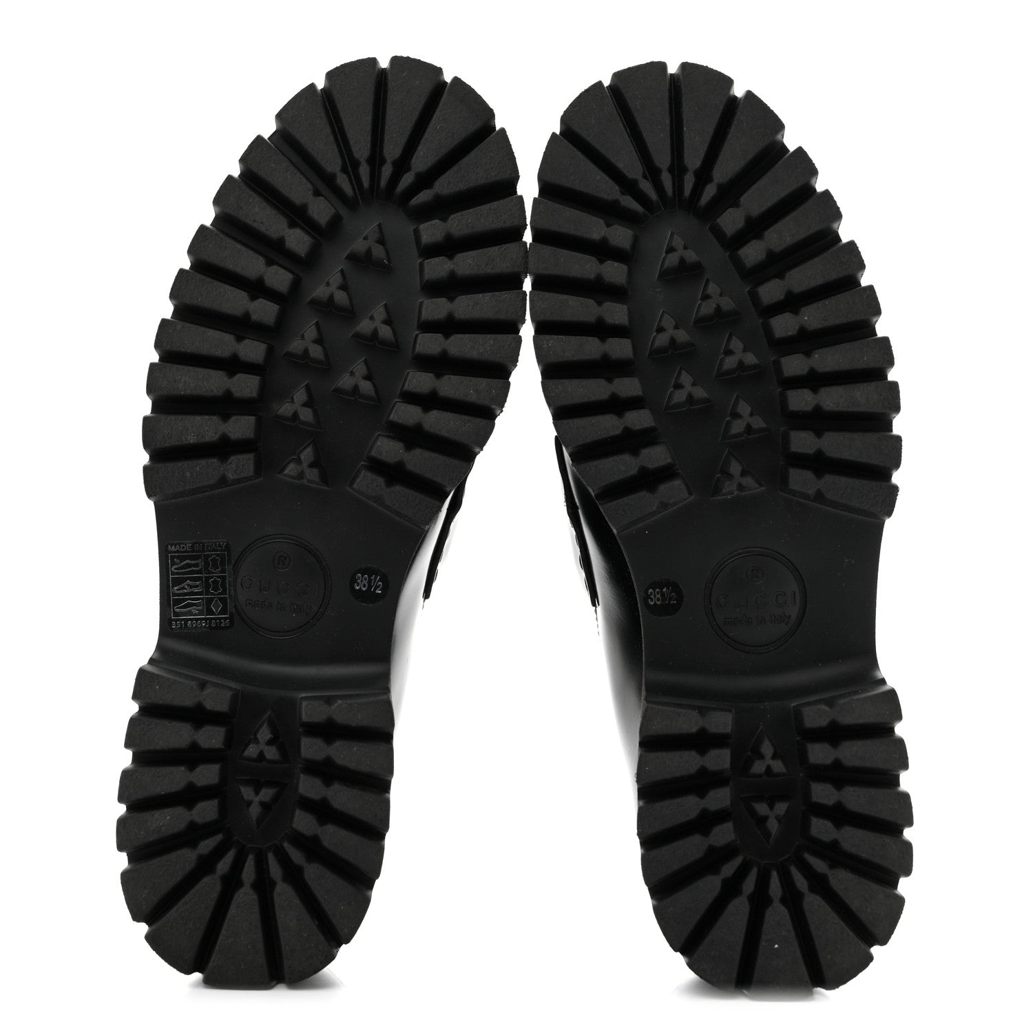 Cordovan Lux Womens Horsebit 45mm Platform Loafers 38.5 Black