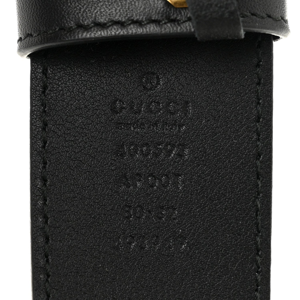 Calfskin Double G 40mm Belt 80 32 Black