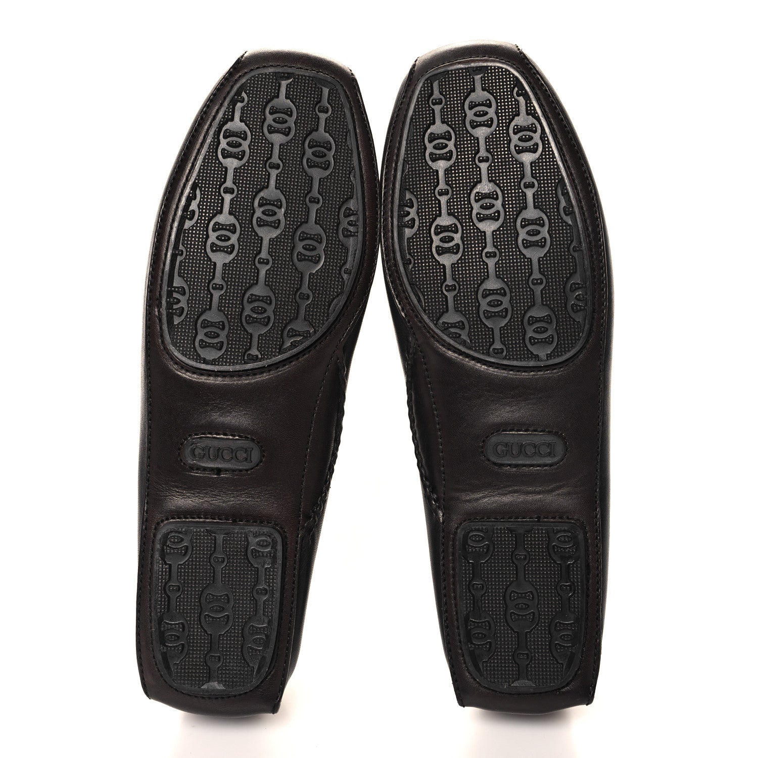 Calfskin Mens Horsebit Loafers 10 Brown