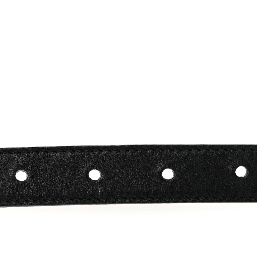 Calfskin Double G 20mm Belt 95 38 Black