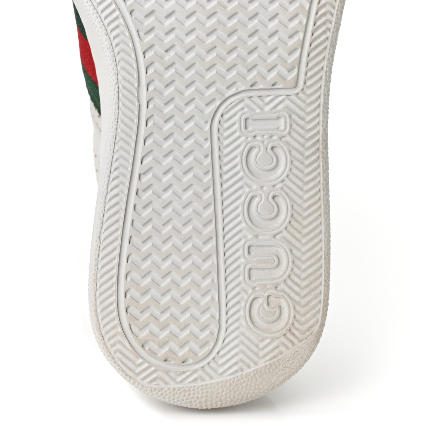 Calfskin Web Perforated Womens Platform 55mm Sneakers 37.5 White Bright Splash