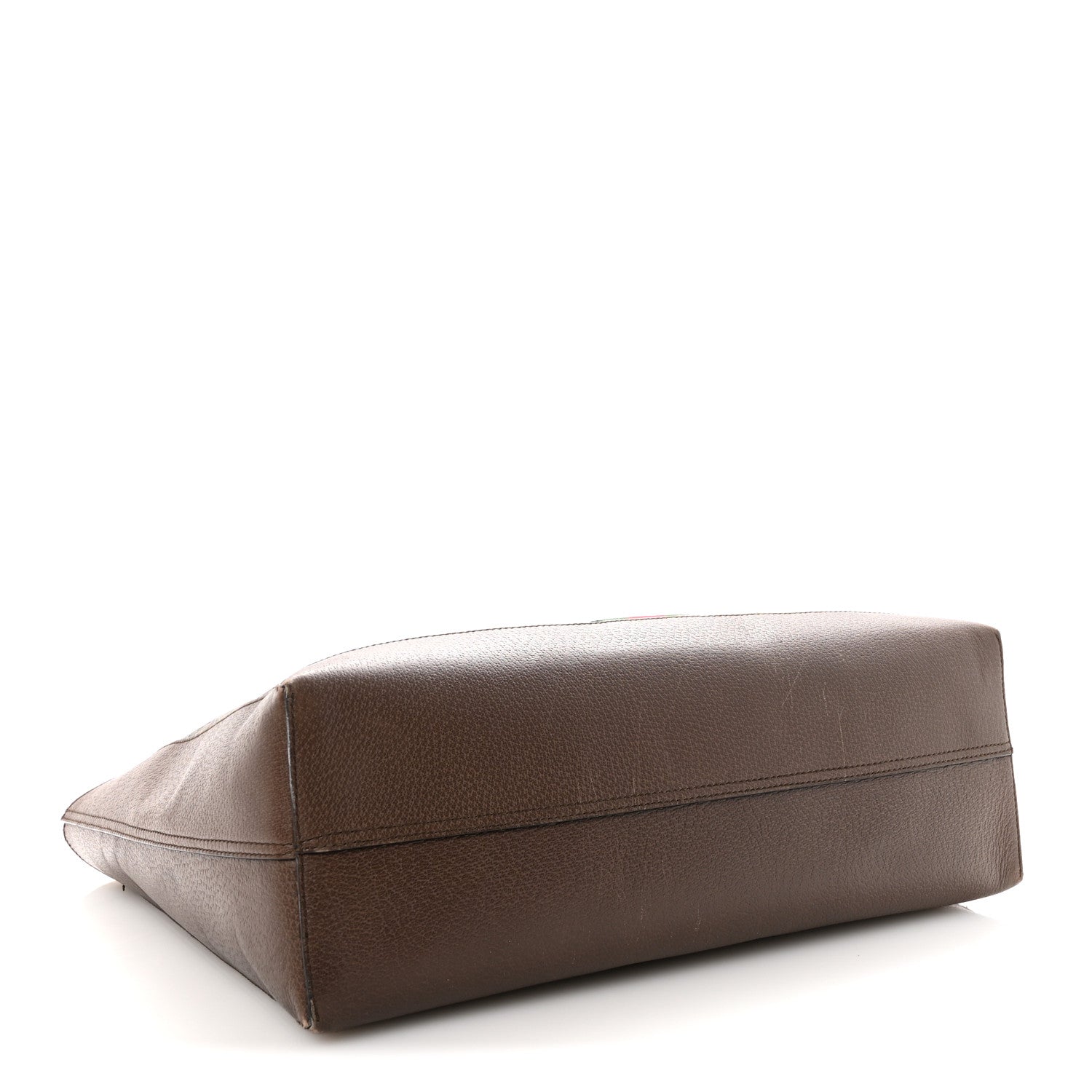 GG Supreme Monogram Web Ophidia Tote Brown