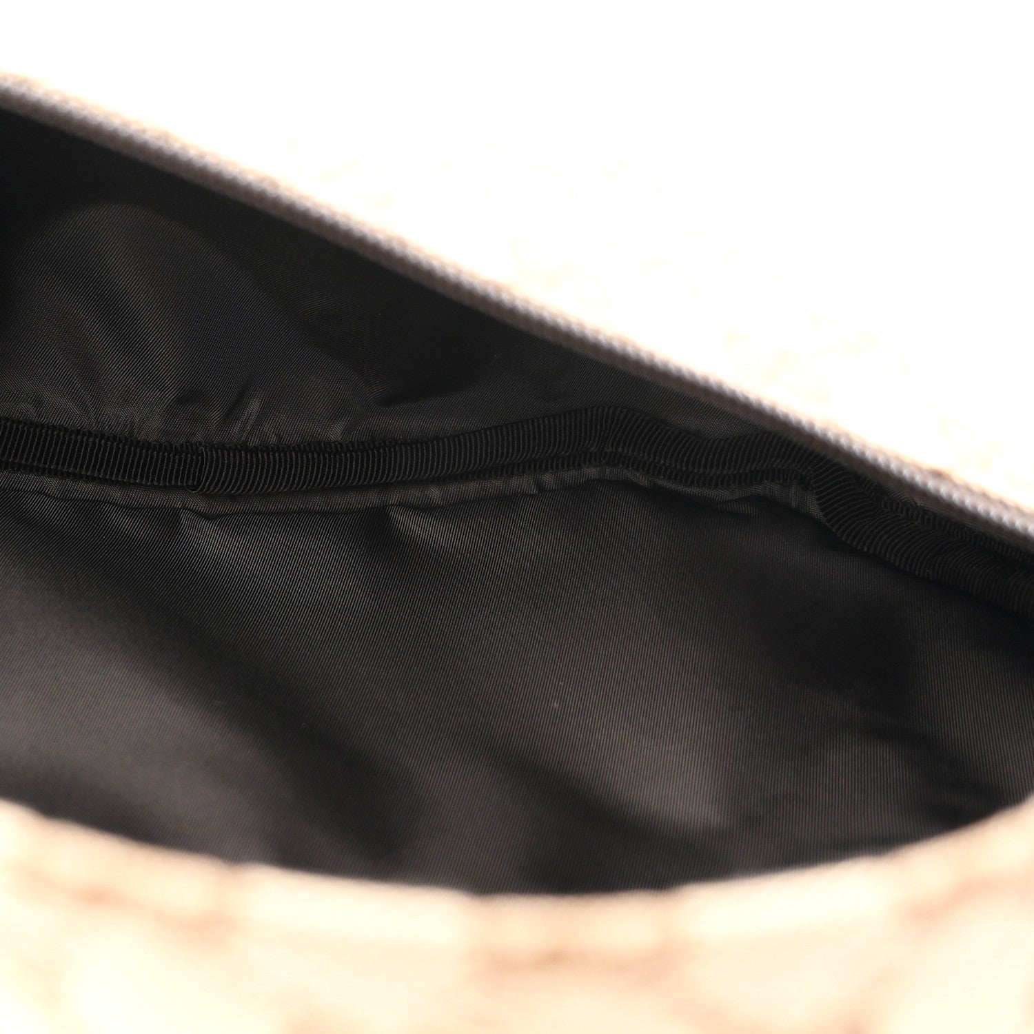 Monogram Large Belt Bag Beige Dark Brown