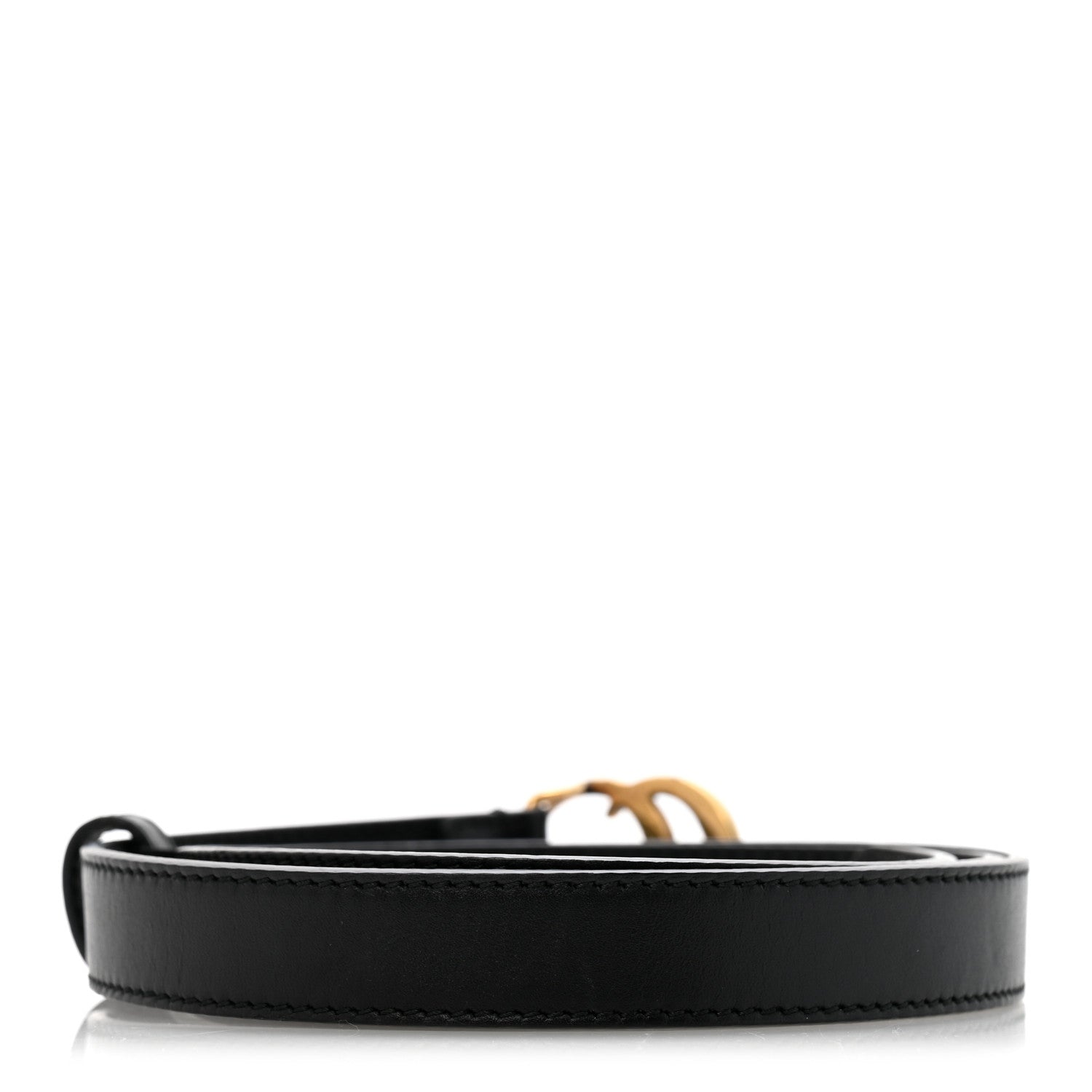 Calfskin Double G 20mm Belt 95 38 Black
