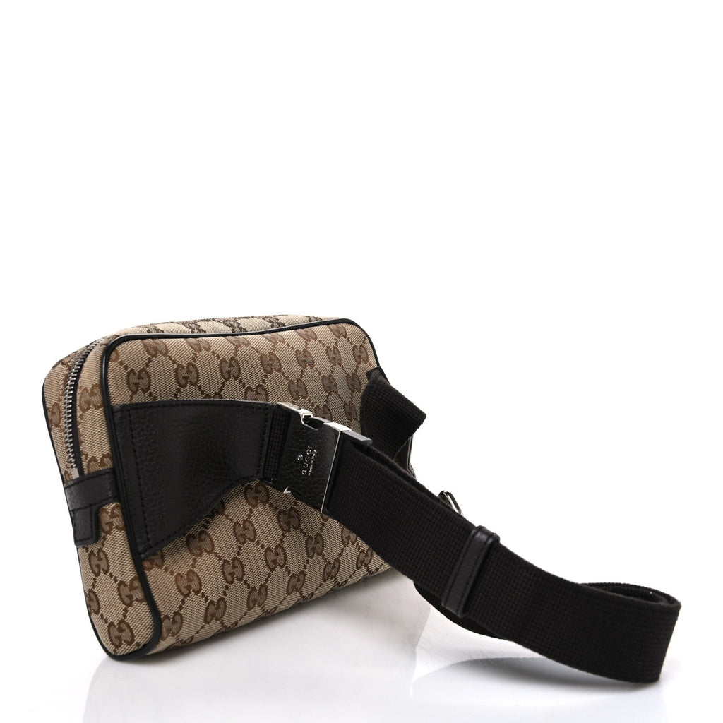 Monogram Belt Bag Dark Brown