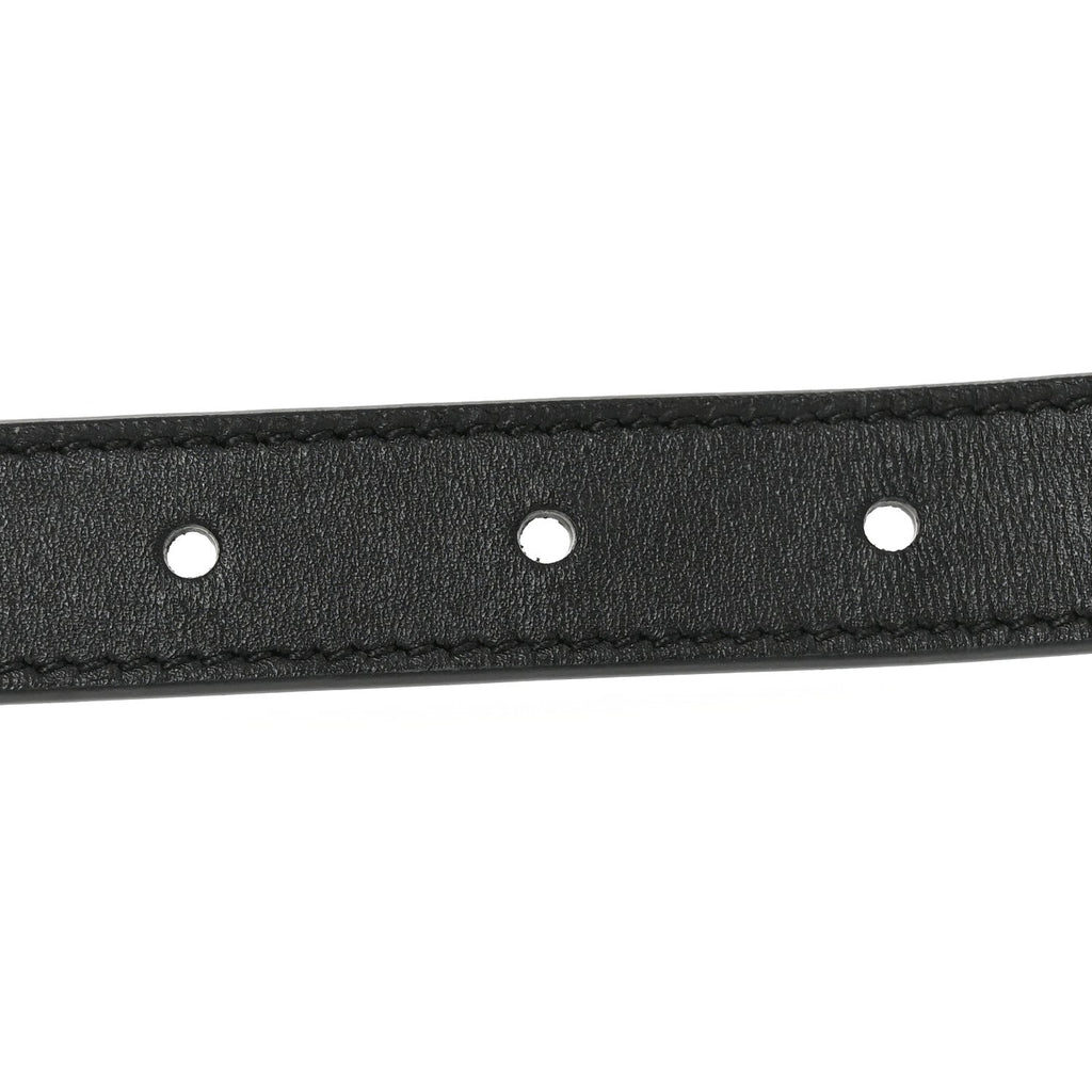 Calfskin Double G 20mm Belt 85 34 Black