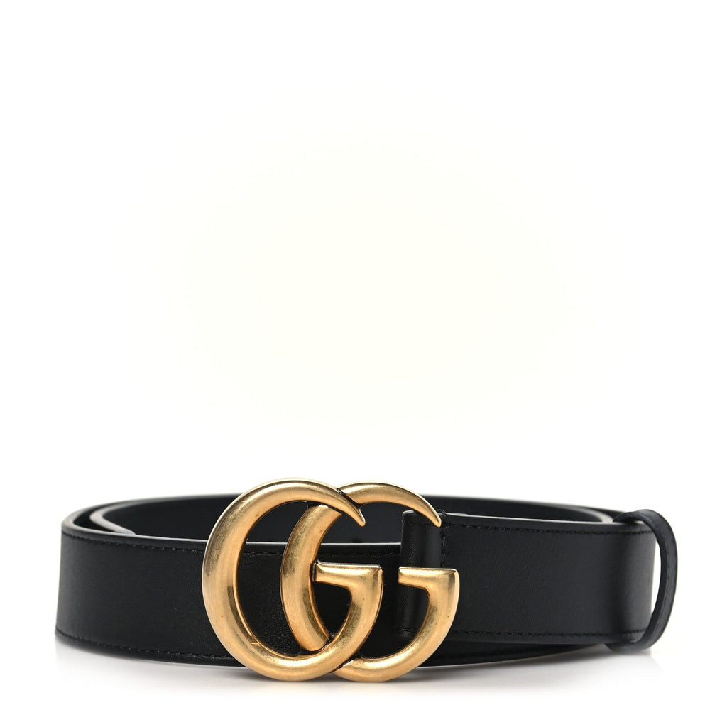 Calfskin Double G 30mm Belt 75 30 Black