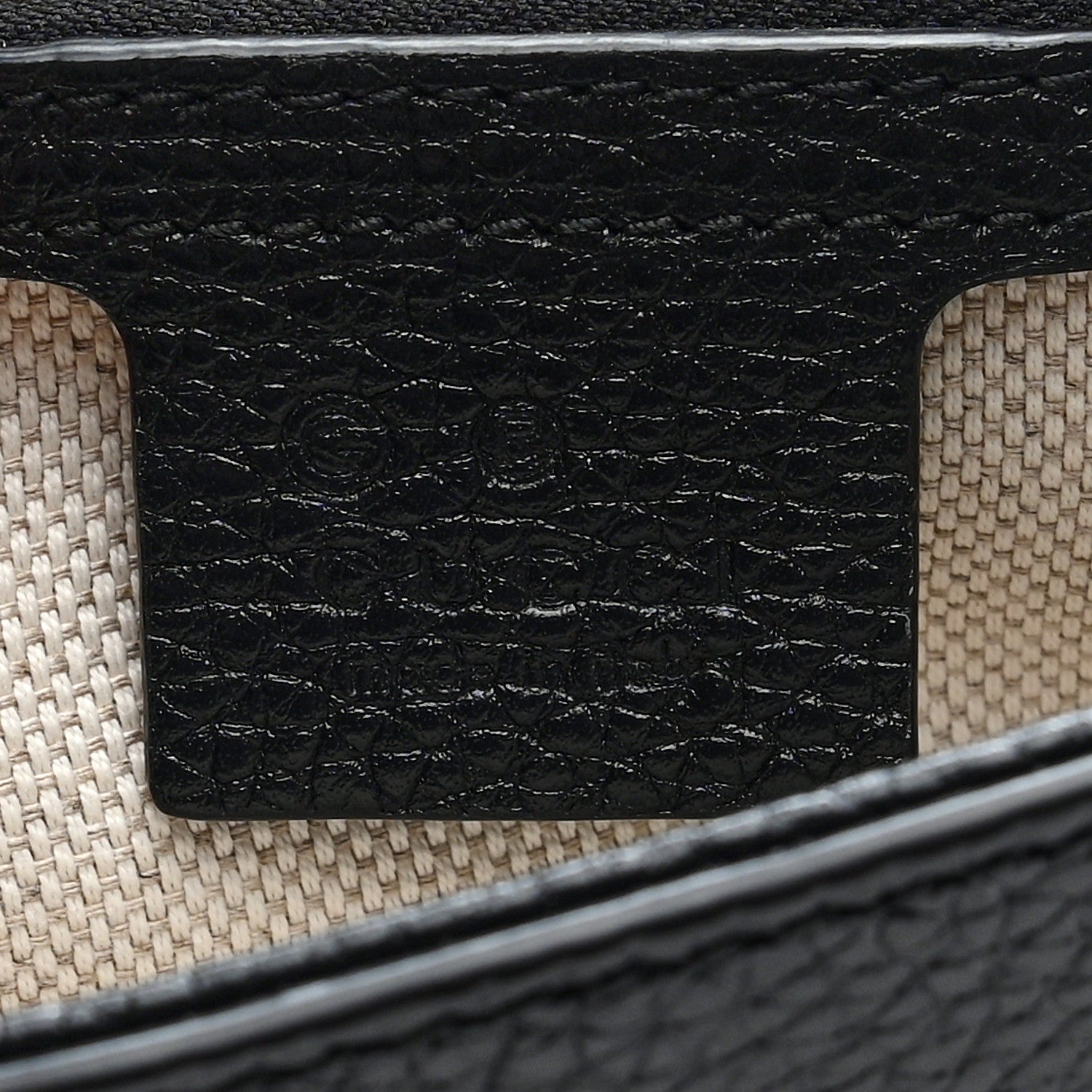 Pebbled Calfskin Medium Soho Flap Crossbody Black