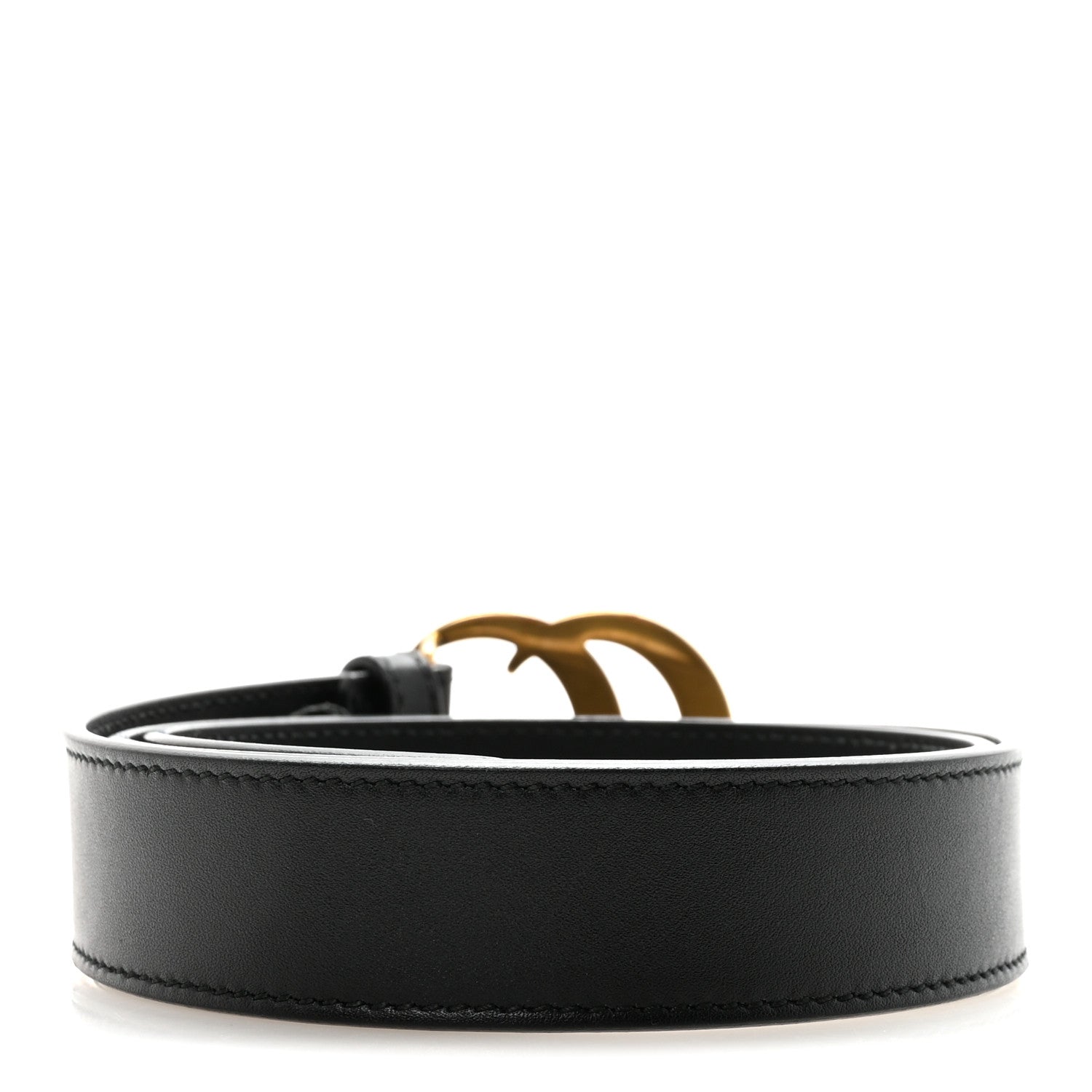 Calfskin Double G 80 32 Belt Black