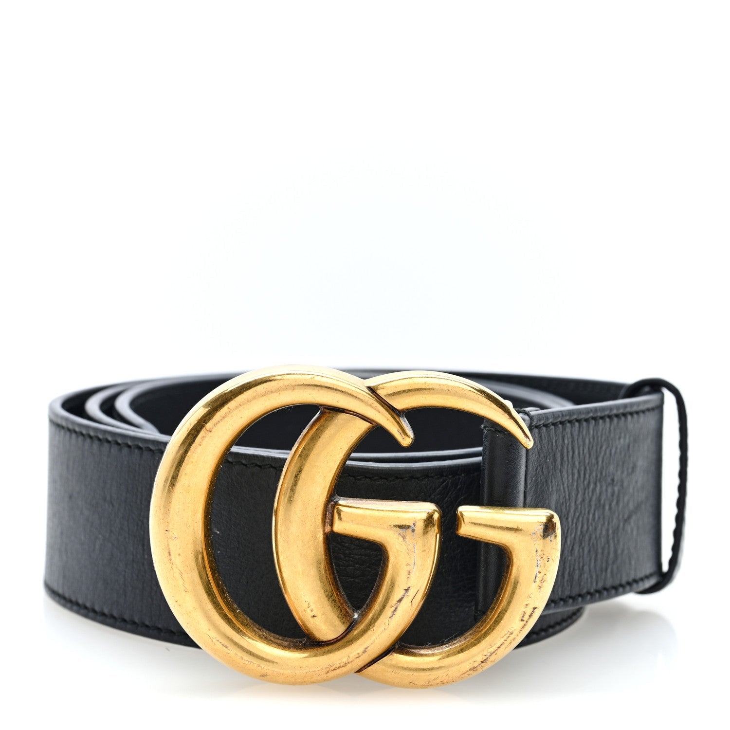 Calfskin Double G 40mm Belt 85 34 Black