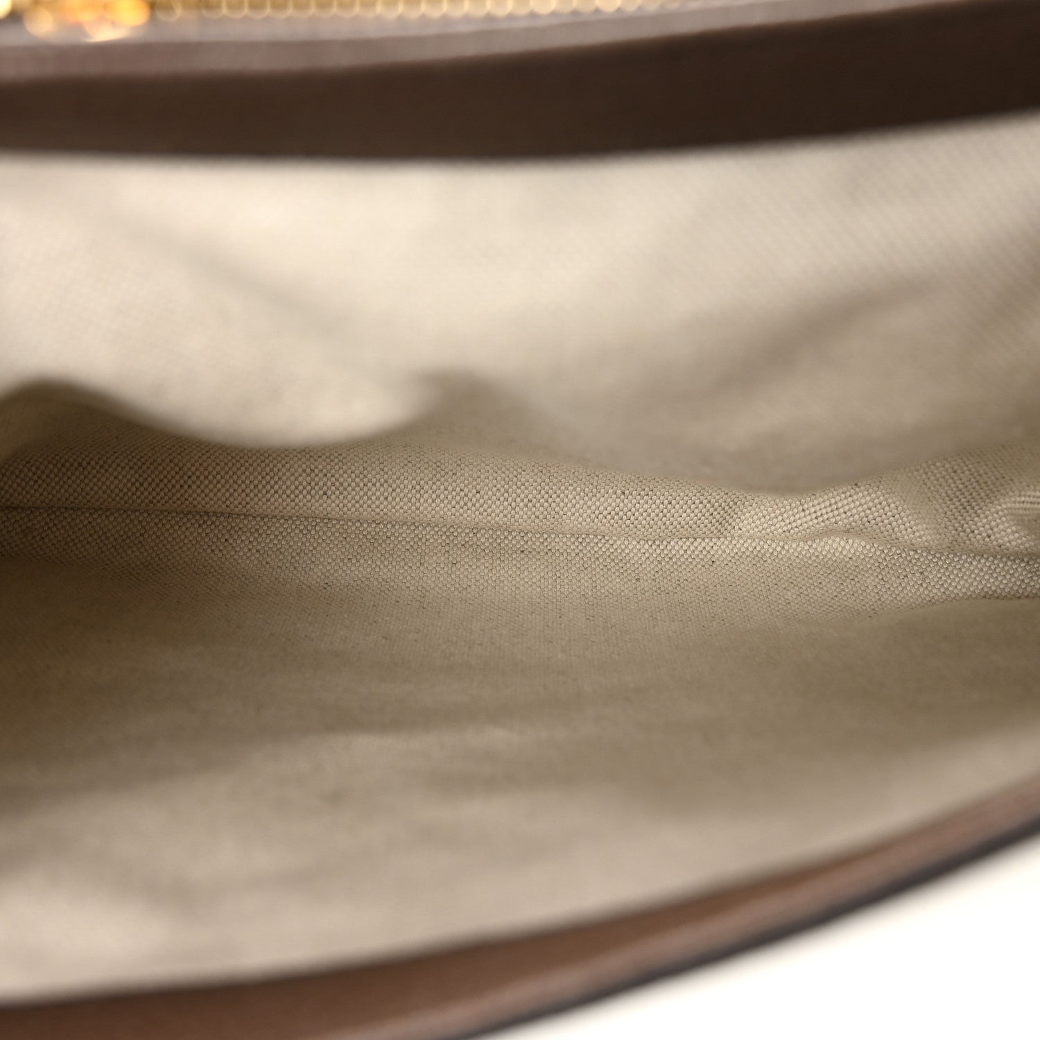 GG Supreme Monogram Textured Dollar Calfskin Web Medium Blondie Shoulder Flap Bag Beige Ebony New Acero