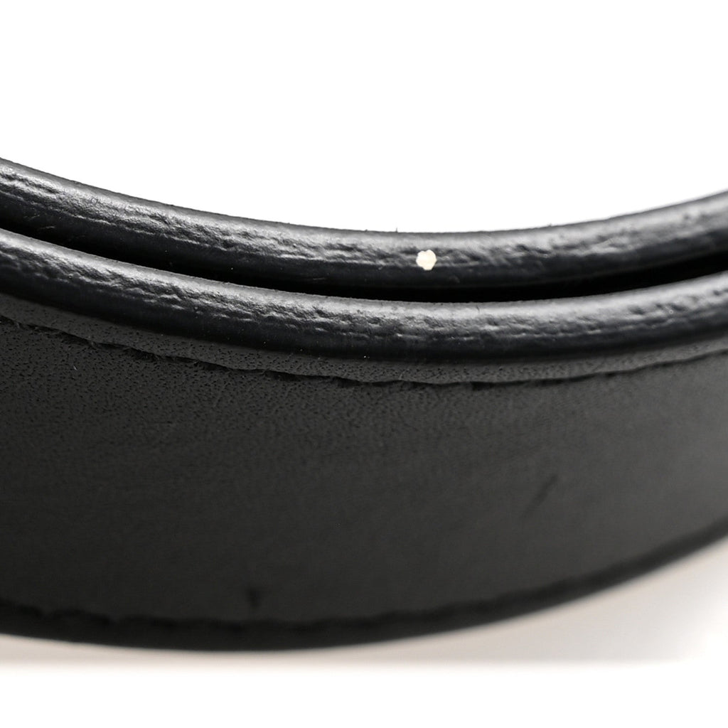 Calfskin Double GG 30mm Belt 75 30 Black