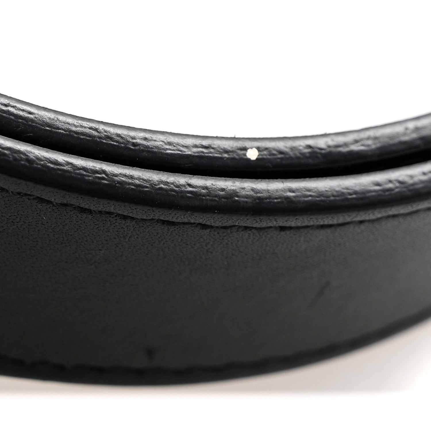 Calfskin Double GG 30mm Belt 75 30 Black