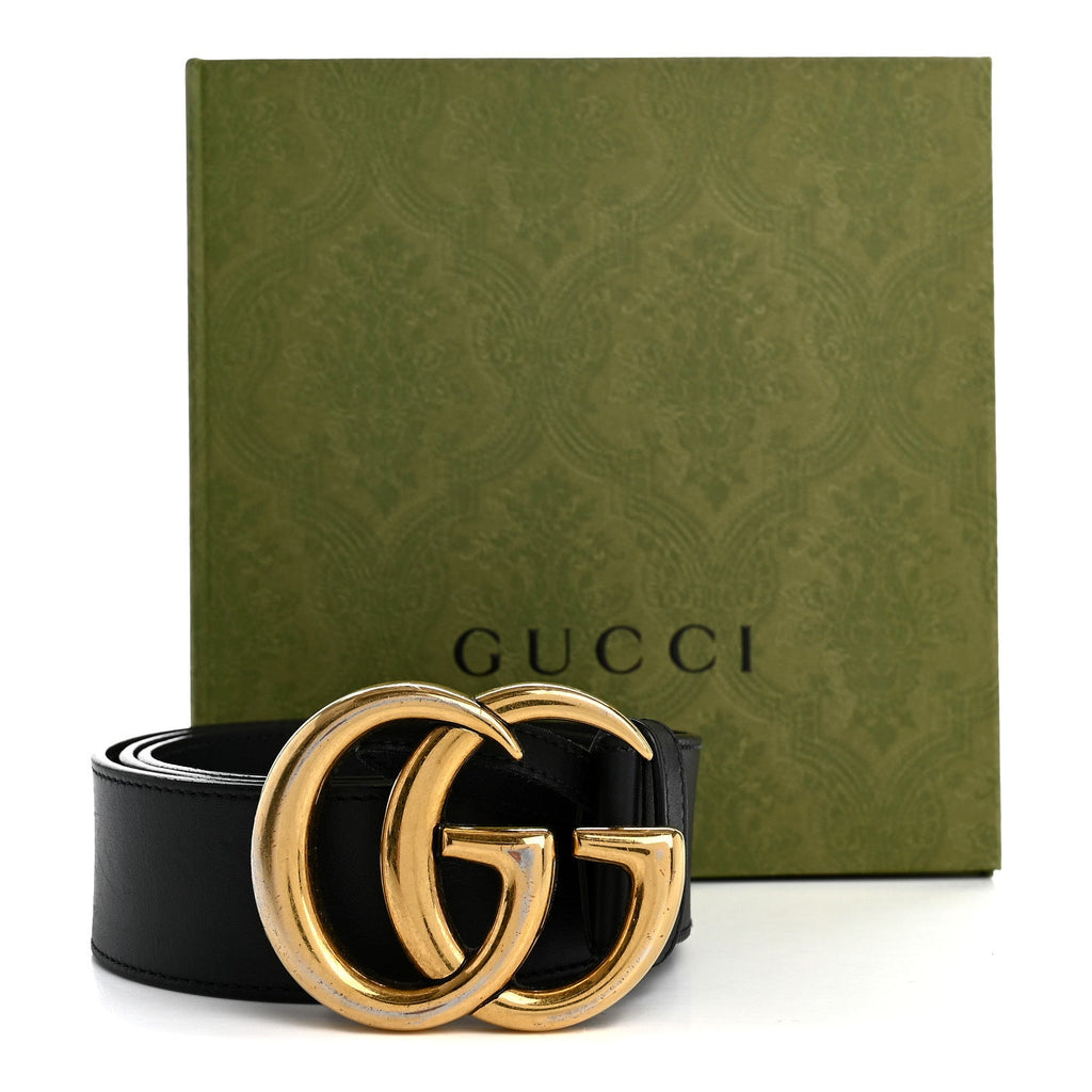 Calfskin Double G 40mm Belt 95 38 Black