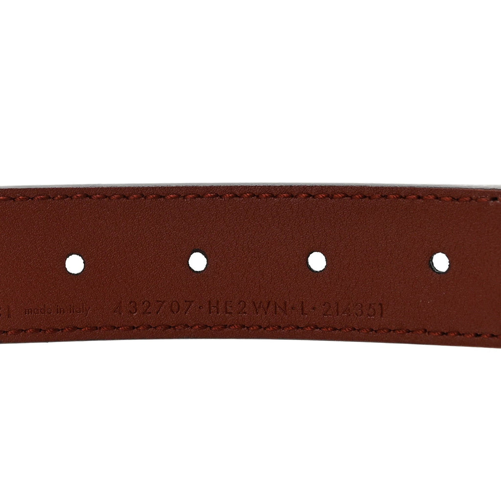 Calfskin Nylon Double G Web Kids Belt L Red