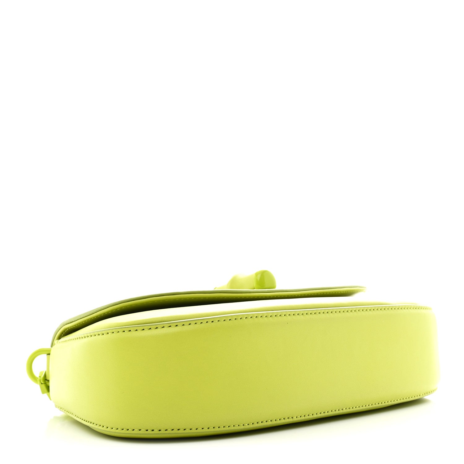 Calfskin Medium Bamboo Diva  Green