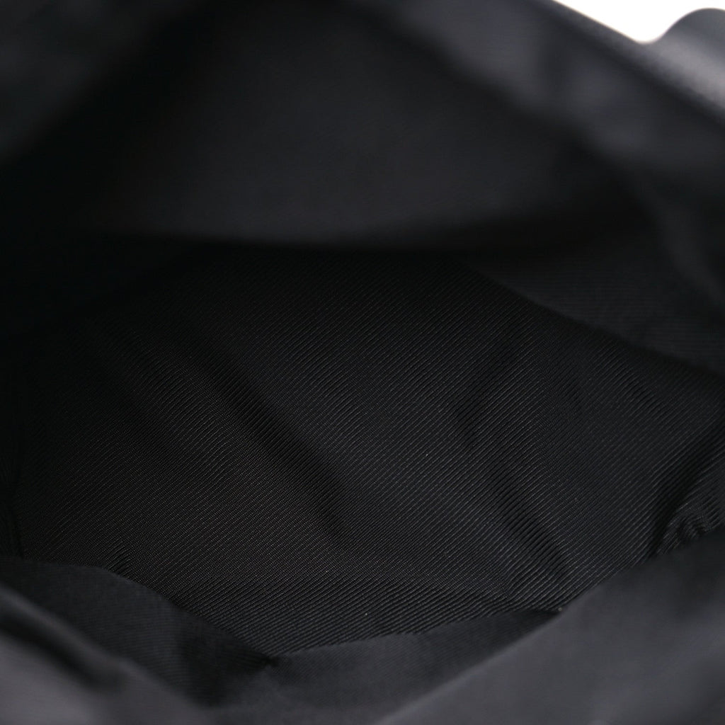 Denim Monogram Tote Bag Black