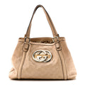 Guccissima Medium Britt Tote Beige