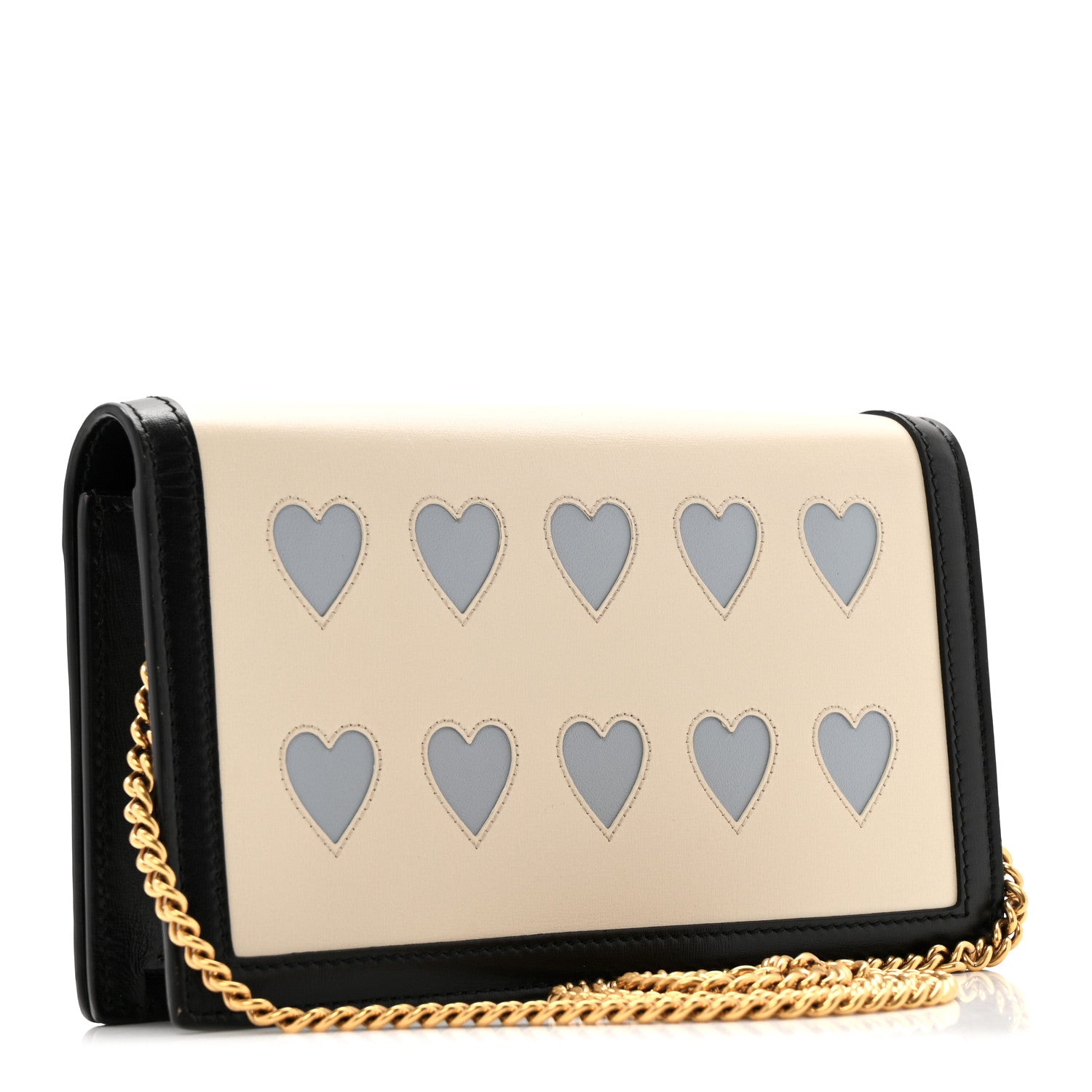 Calfskin Lovelight Mini Diana Chain Bag Mystic White Paradise Cloude