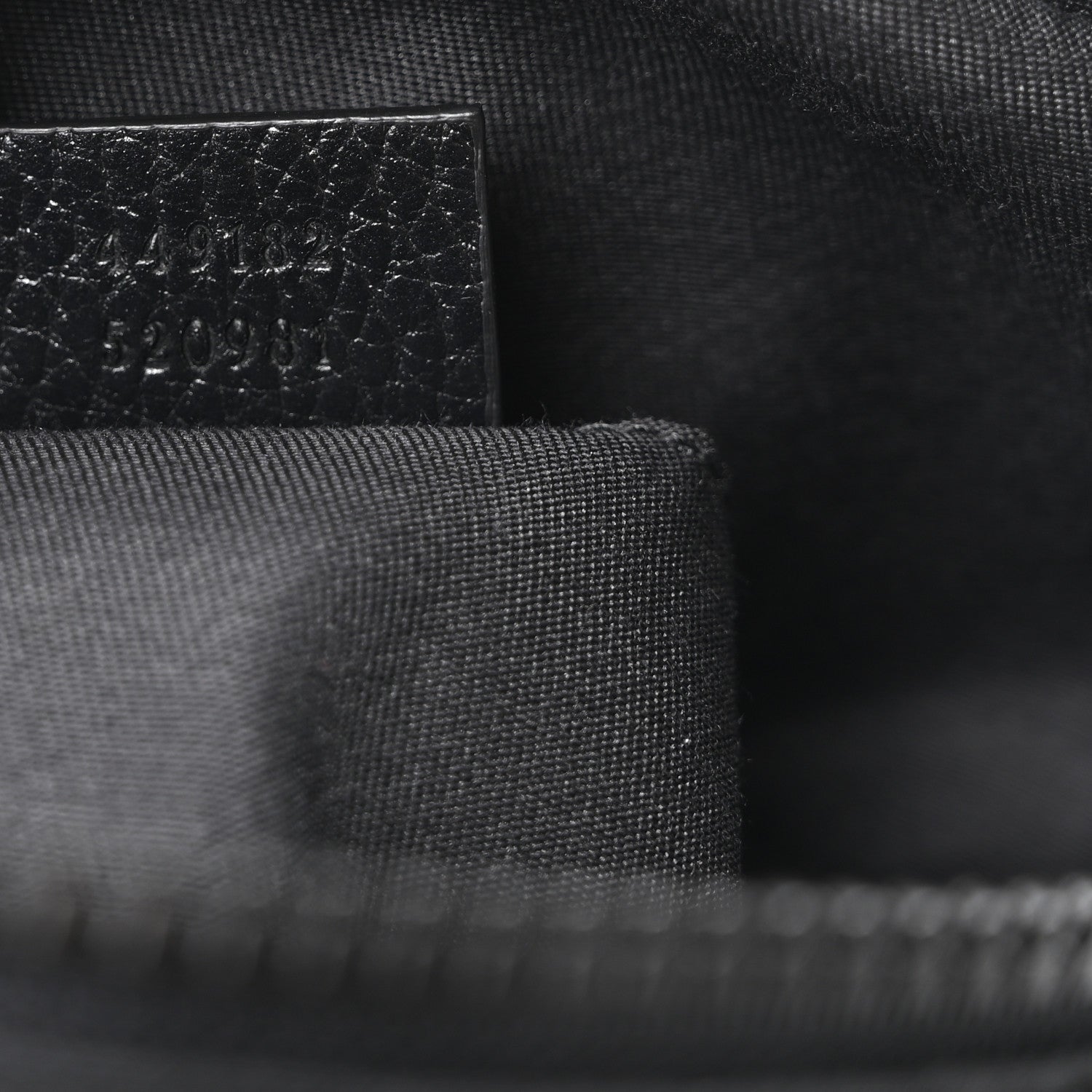 Nylon Monogram Fanny Pack Belt Bag Black