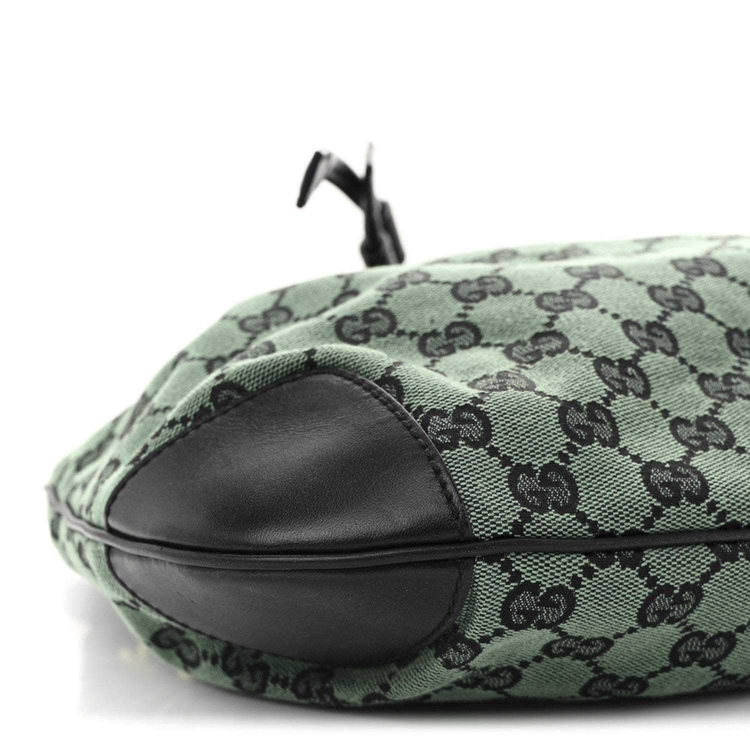 Monogram Drawstring Shoulder Bag Green