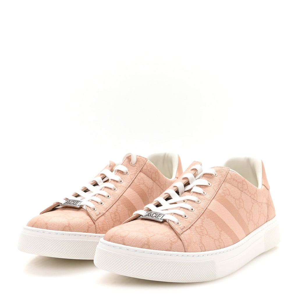 GG Supreme Tonal Web Womens New Ace Sneakers 41 Pink
