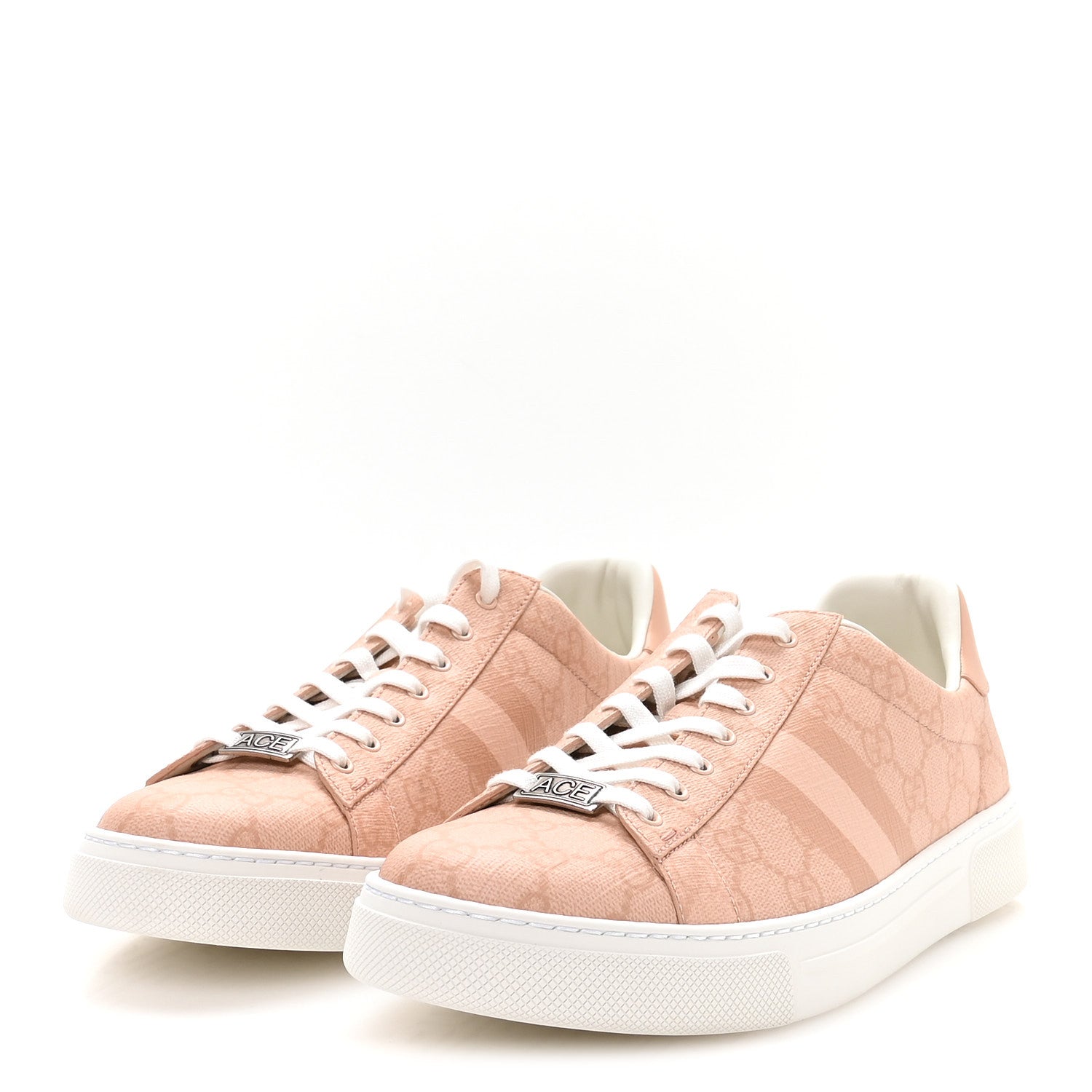 GG Supreme Tonal Web Womens New Ace Sneakers 41 Pink