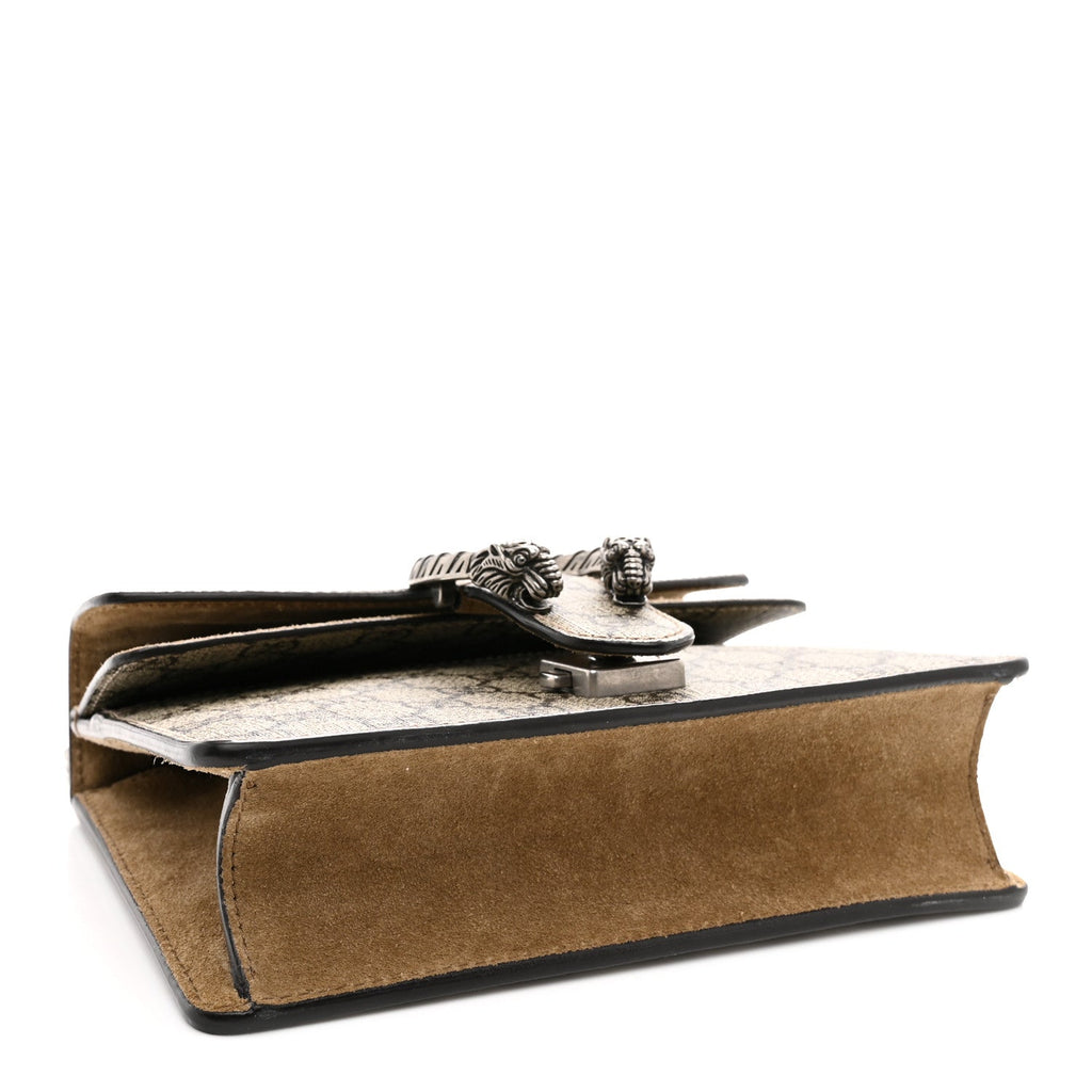 GG Supreme Monogram Mini Dionysus Shoulder Bag Taupe