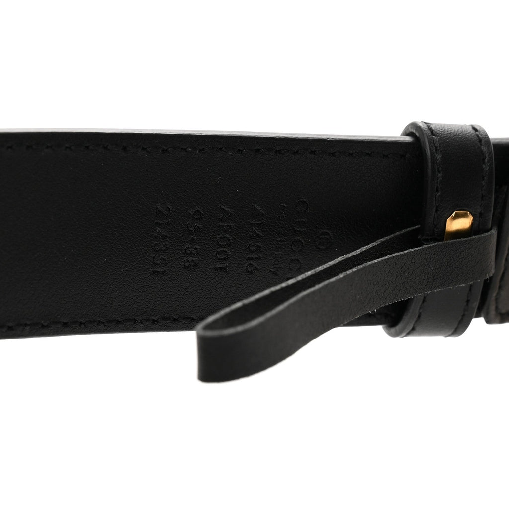 Calfskin Double G 30mm Belt 95 38 Black
