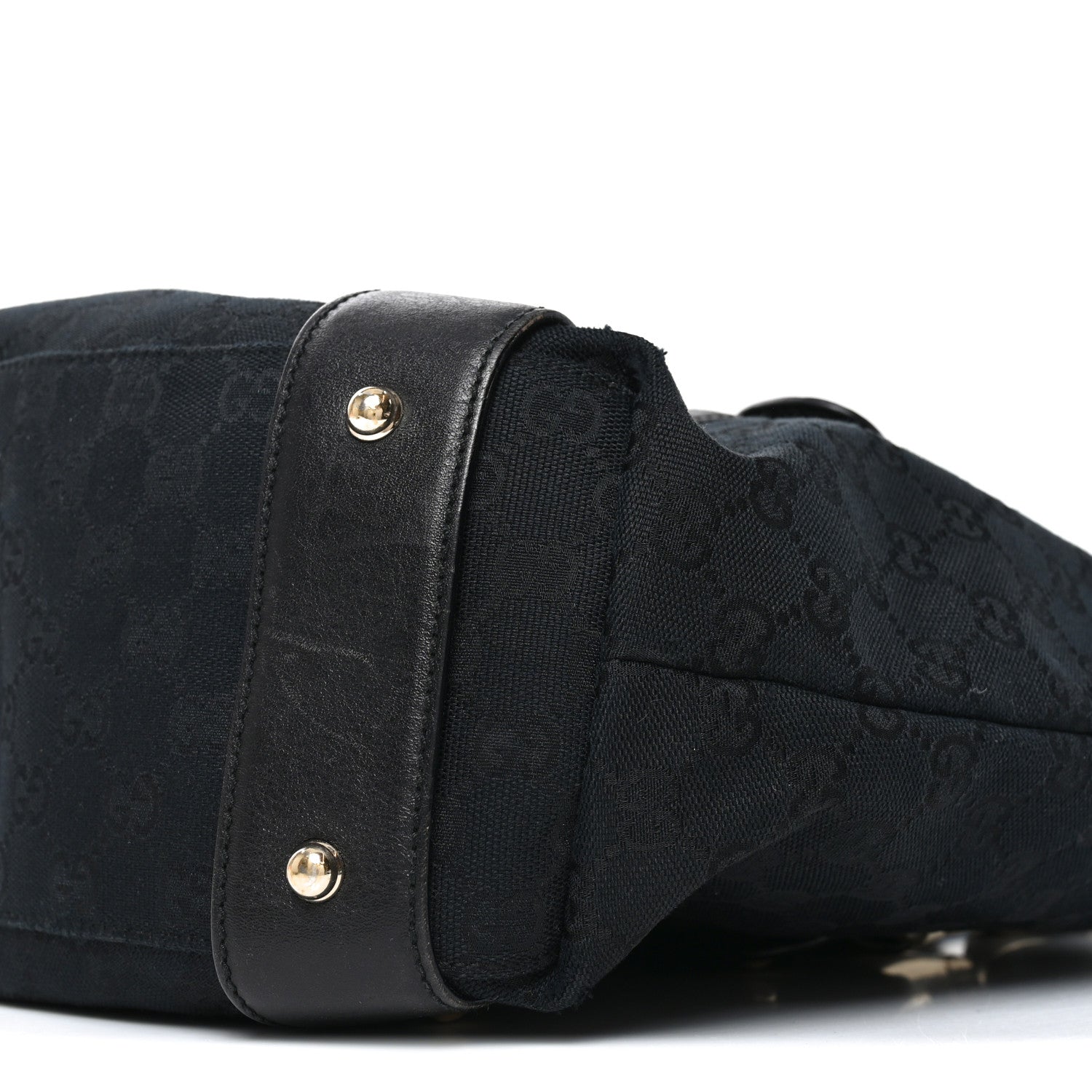 Guccissima Medium Pelham Shoulder Bag Black