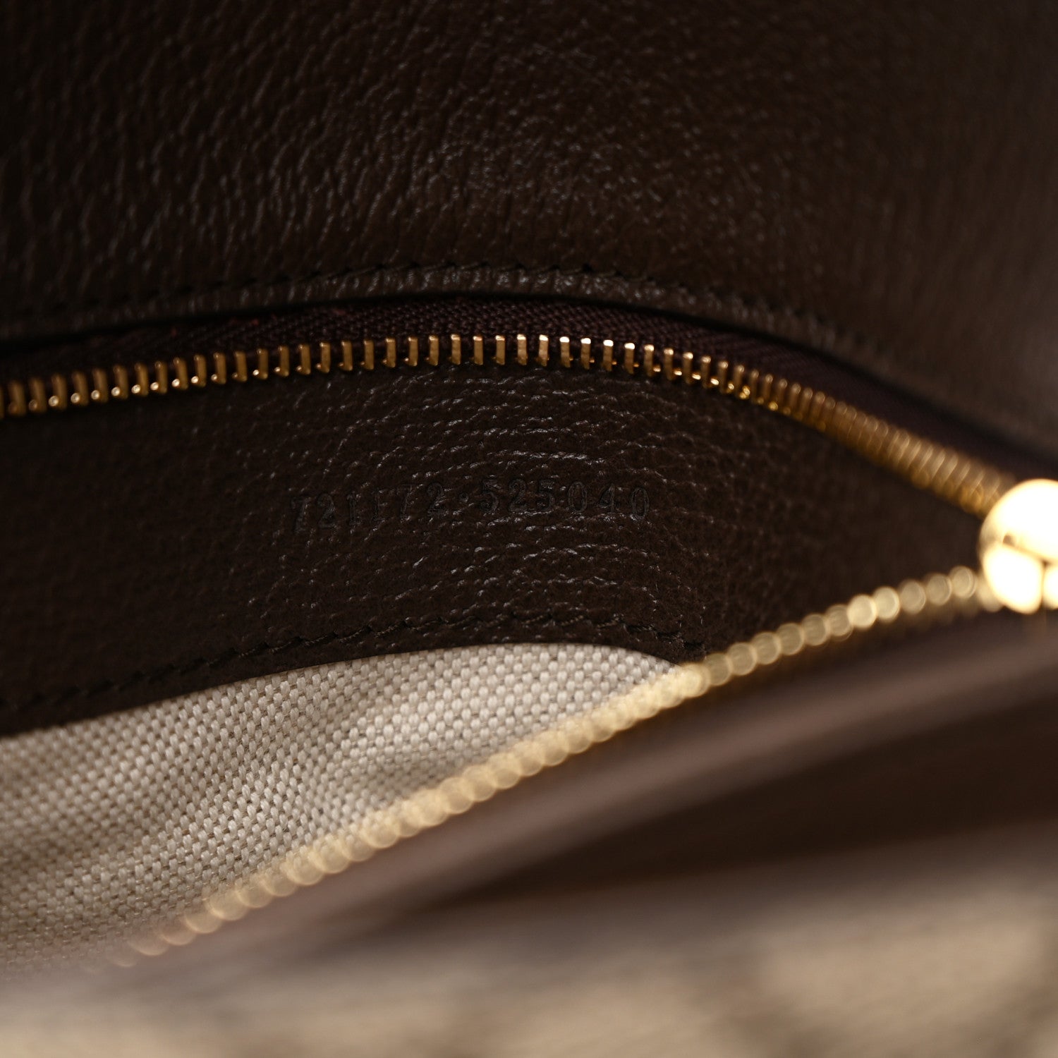 GG Supreme Monogram Textured Dollar Calfskin Web Medium Blondie Top Handle Shoulder Flap Bag Beige Ebony New Acero