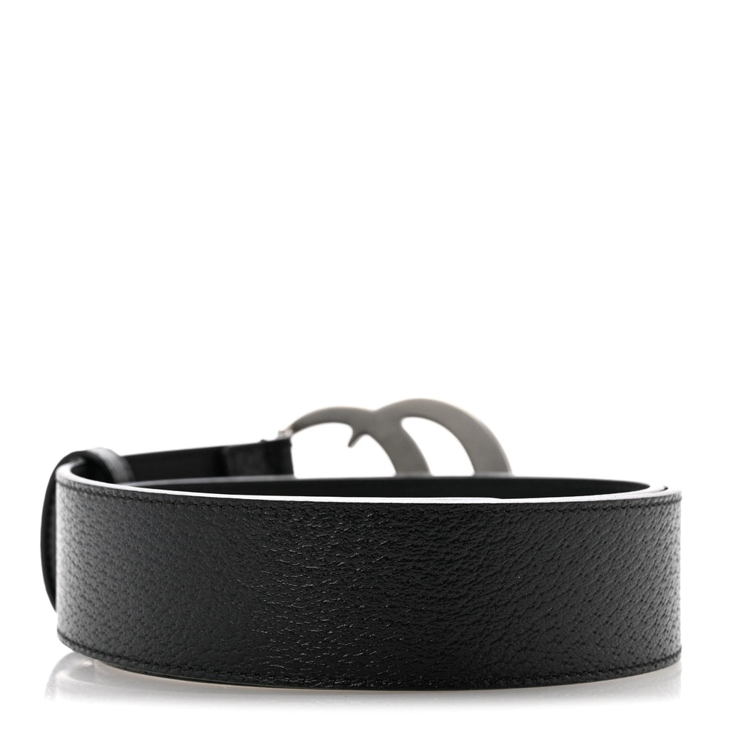 Textured Calfskin Double G 40mm Belt 95 38 Black 95 38 Black