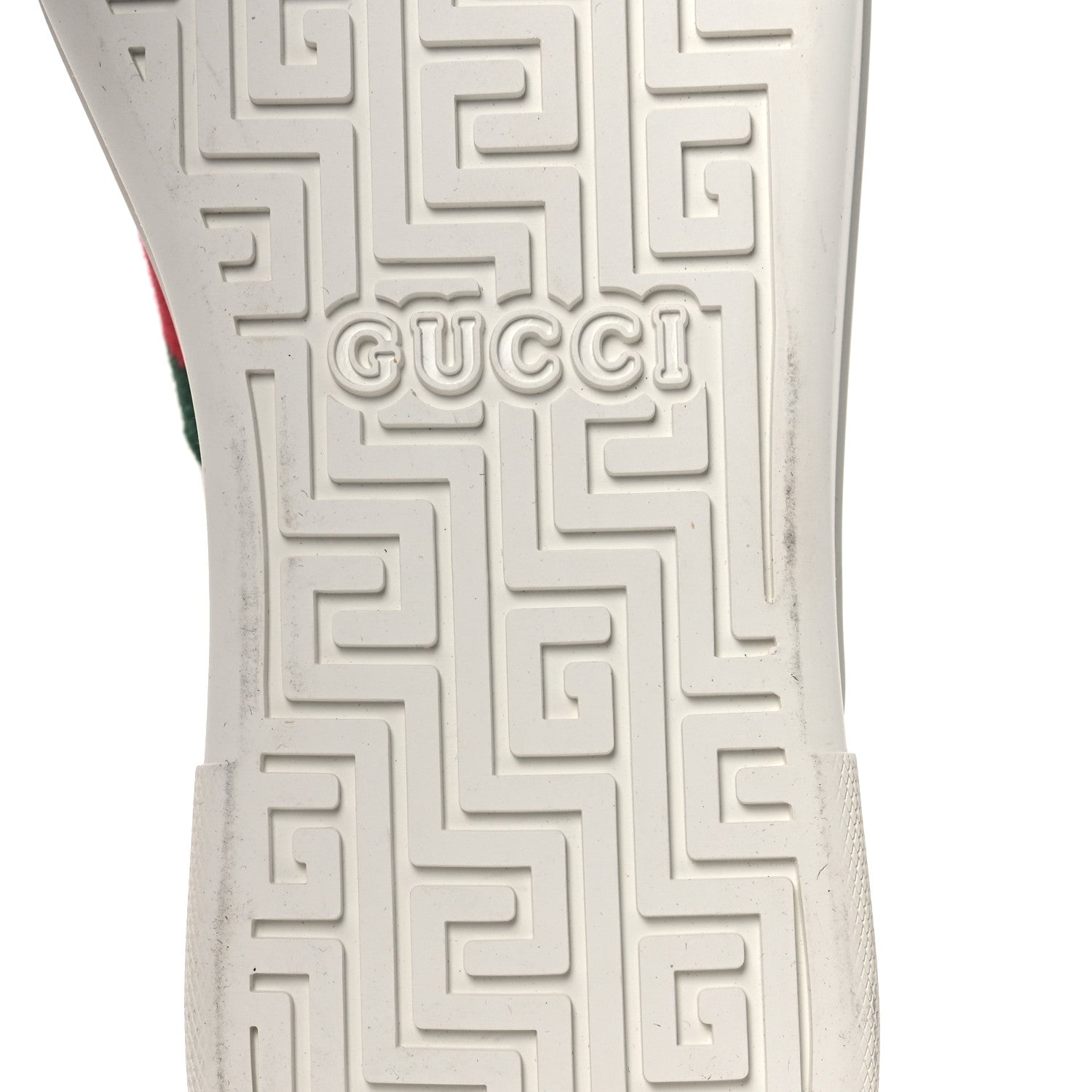 Ultralight Plume Calfskin Web Womens Ace Platform Sneakers 41 White