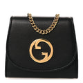 Roxy Calfskin Medium Blondie Chain Wallet Black